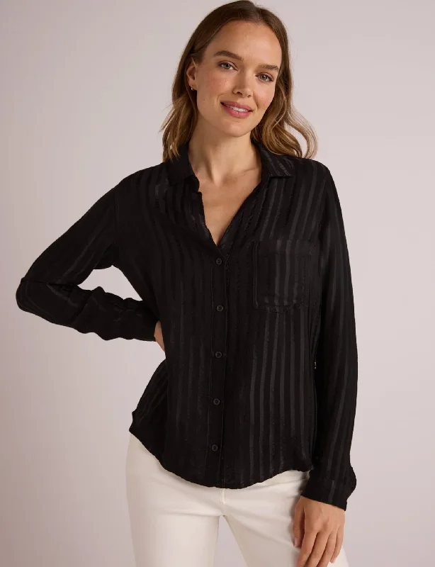 Winter Button Down, Black