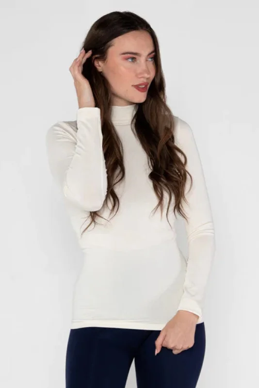 Bamboo Mock Neck Top