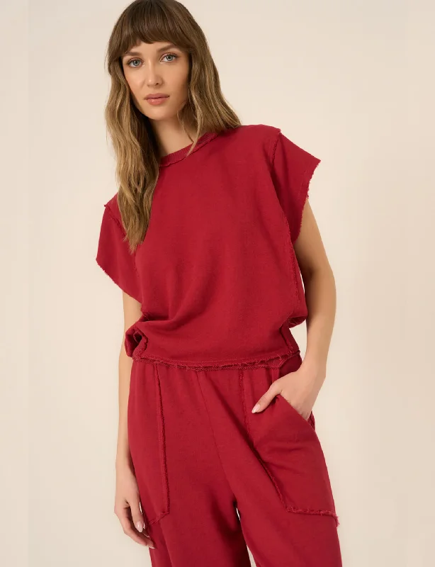 Mystic Terry Top, Red Currant