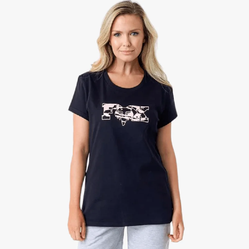 Fox Womens Cienga Short Sleeve Tee Black Sporty Women's Tennis