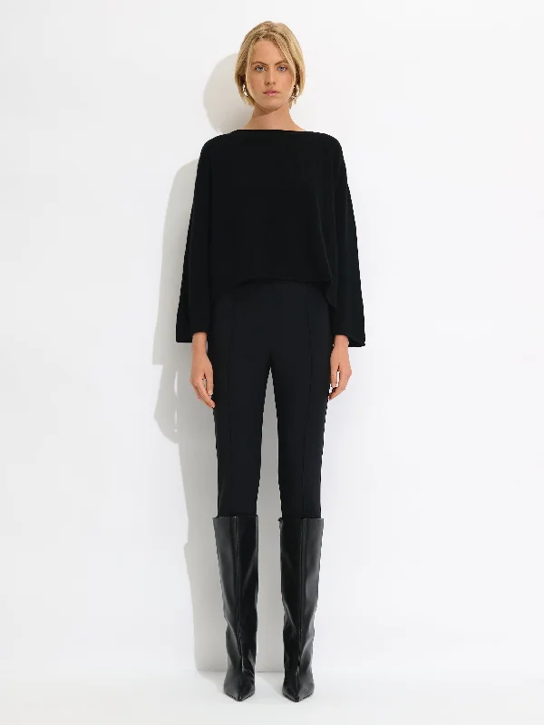 Cashmere Fine Knit Sweater Traditional Women's Wool