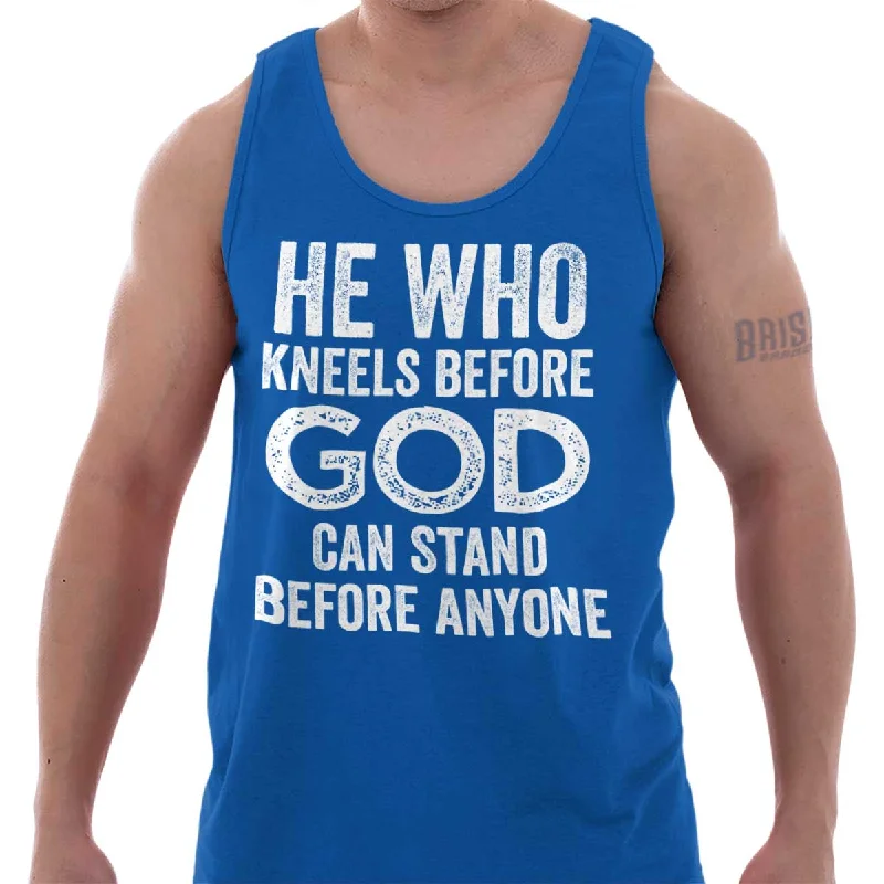 Kneels Before God Tank Top