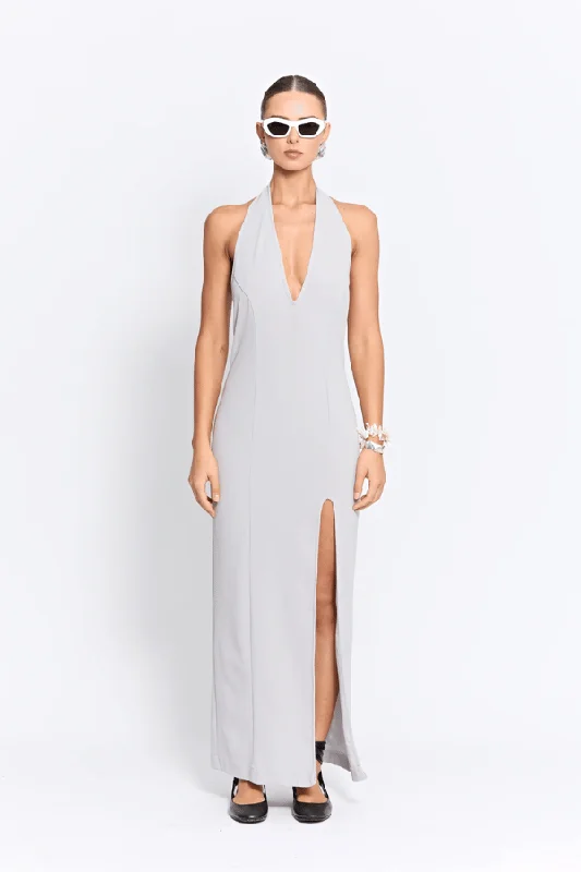Eddie Dress Cloud Grey Feminine Women's Soft 