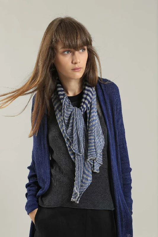 Orta Light Bamboo & Soy warm Cardigan - Navy Blue Dynamic Women's High - energy