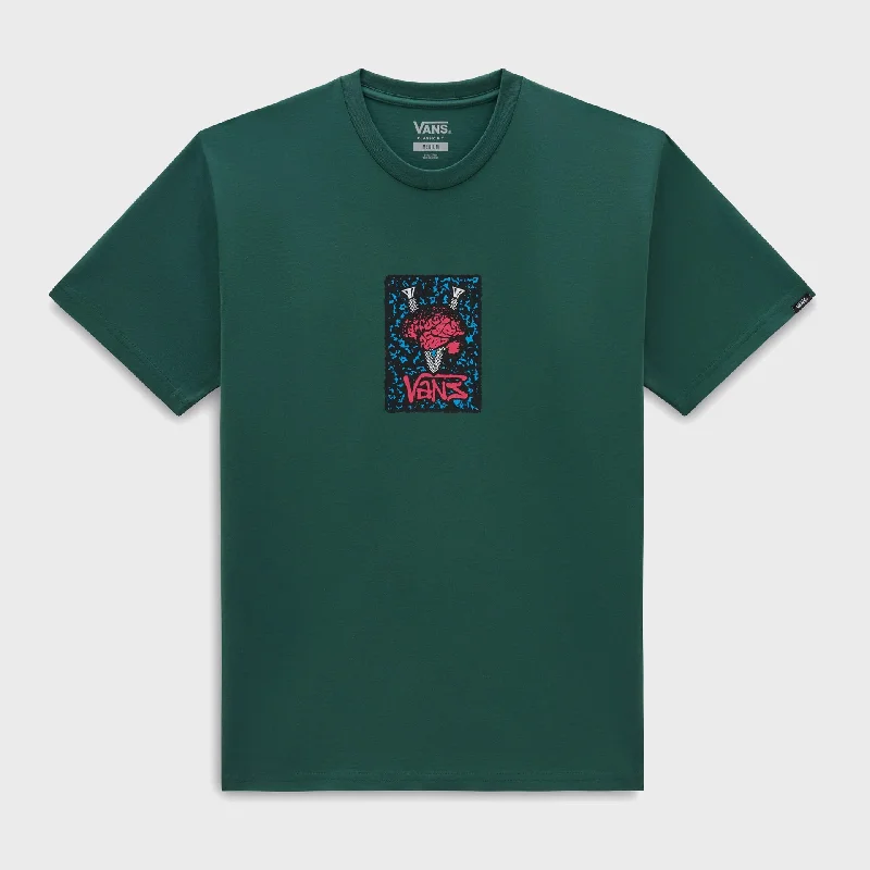 Vans Mens ThinkV T-Shirt - Bistro Green Stylish Women's Neon