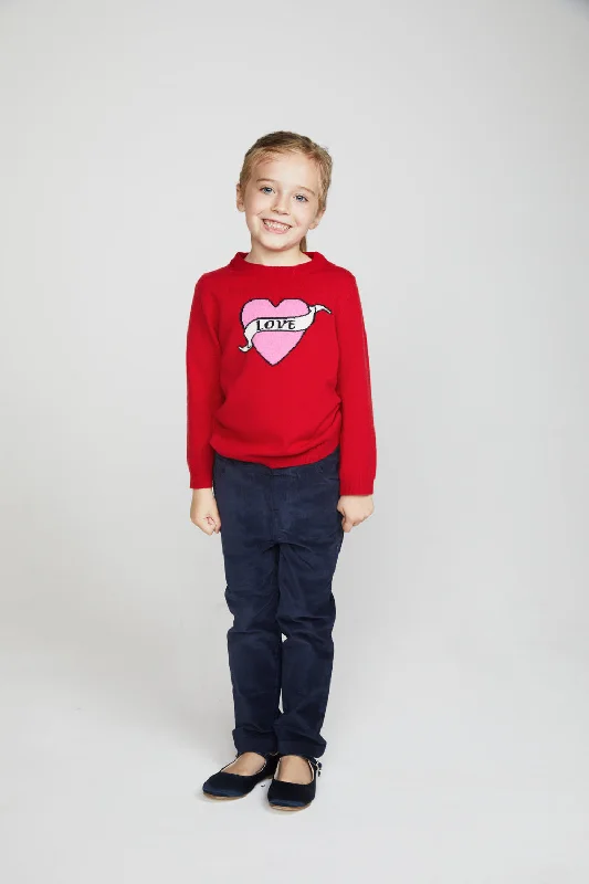 Red Sophie Ellis-Bextor Kid's Sweater Country