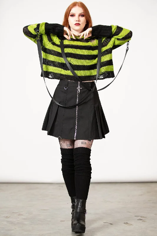 Slugs N' Snails Knit Sweater Hip Women's Retro