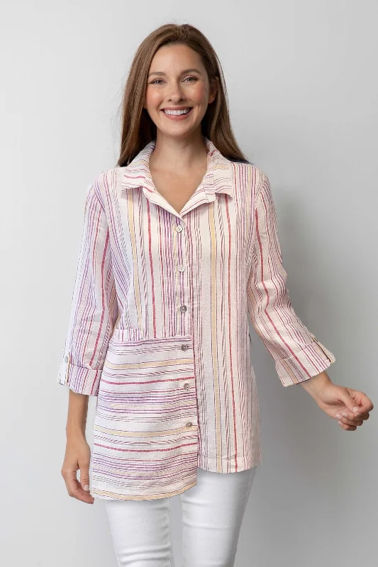 Habitat Spring/Summer Sale, 48335 Stepped Hem Tunic Shirt 50% Off Regular Price