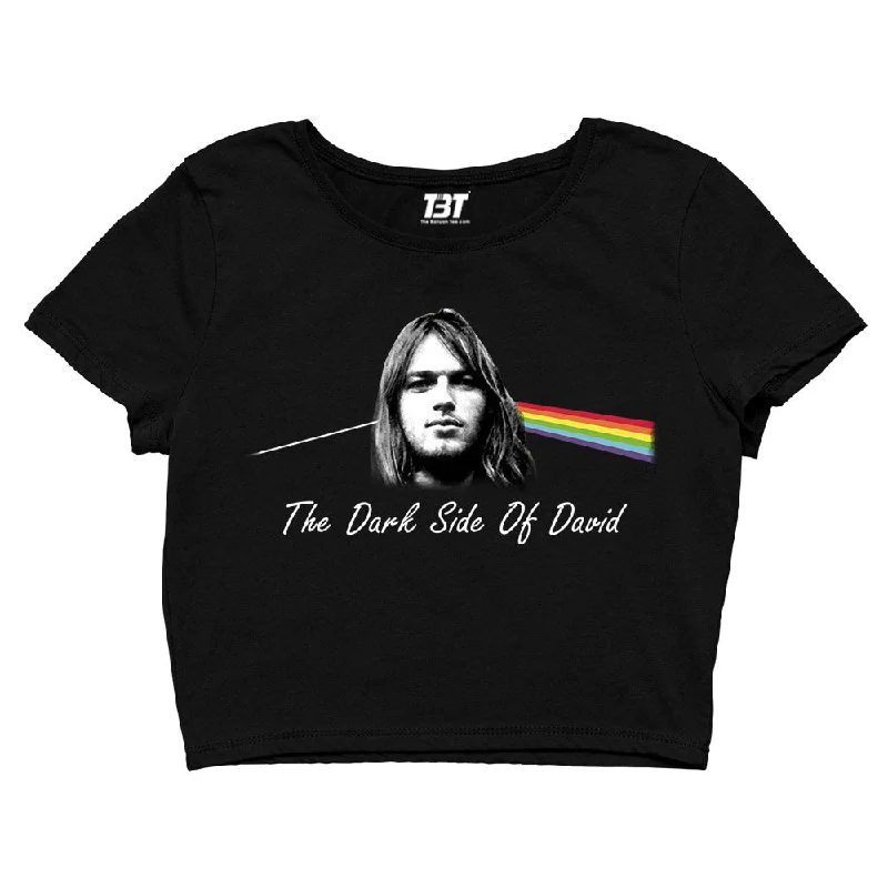 Pink Floyd Crop Top - The Dark Side Of David