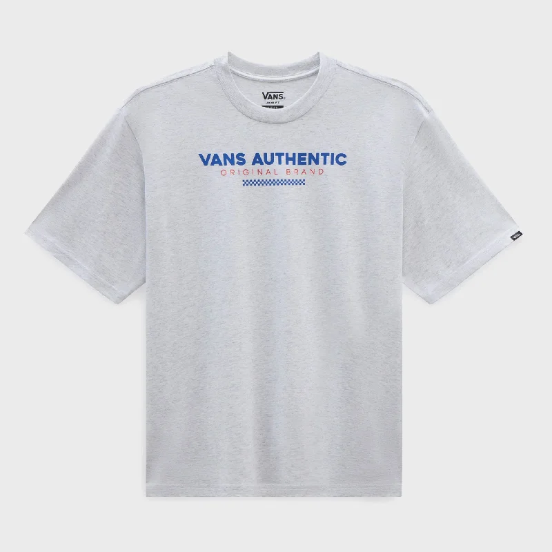 Vans Mens Sport Loose Fit T-Shirt - Light Grey Heather Modern Women's 