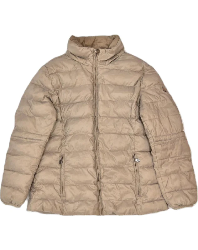 CHAMPION Womens Padded Jacket IT 44 Medium Brown Polyester Winter Adventure