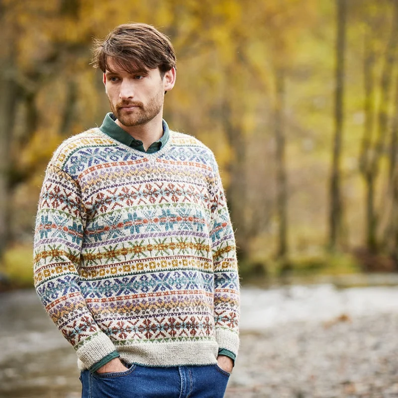 Troutbeck Yarn Set in Marie Wallin's British Breeds from CUMBRIA Trendy Women's Oversized