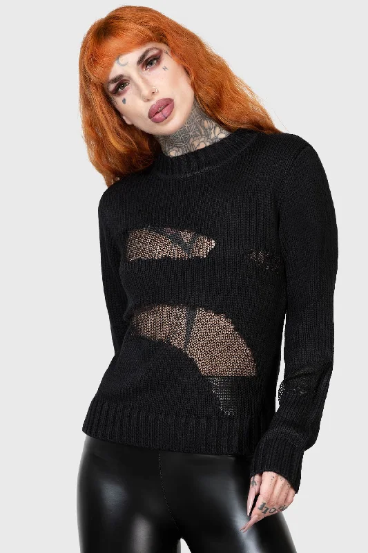 Torn Apart Sweater Vintage Women's 1970S 