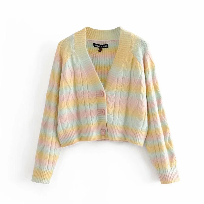 Autumn women's sweater knit cardigan  1366