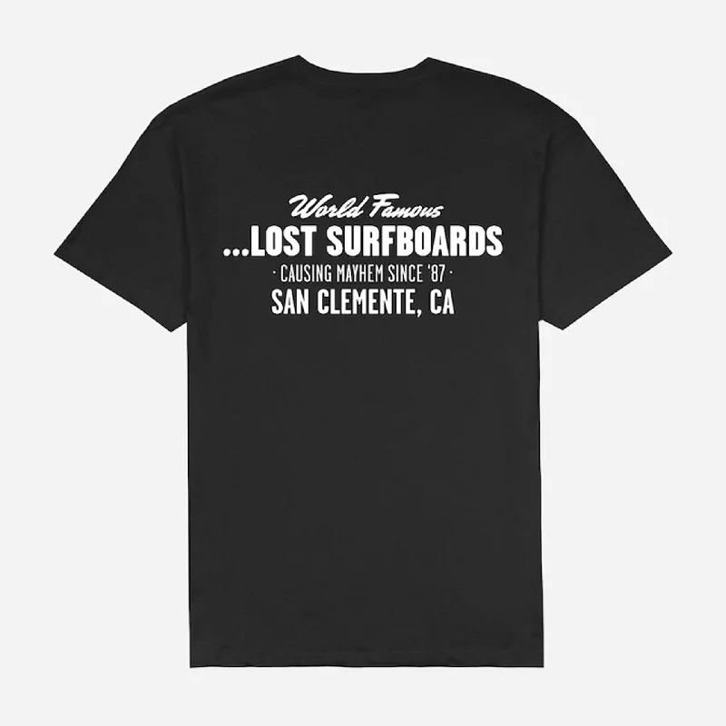 Lost Mens Timeless T-Shirt - Black garde