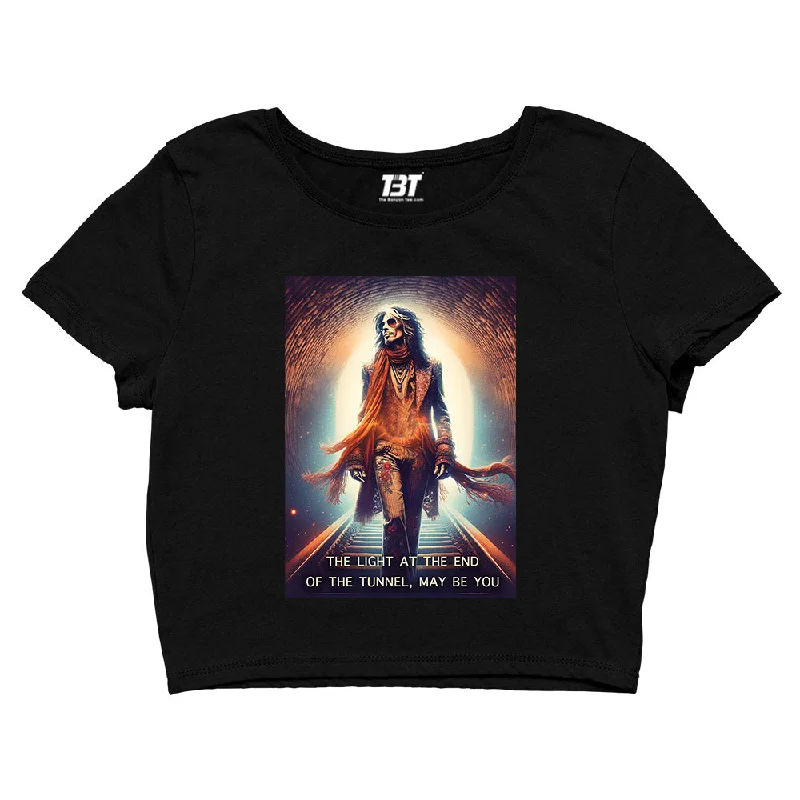 Aerosmith Crop Top - Amazing - Light At The End Of The Tunnel