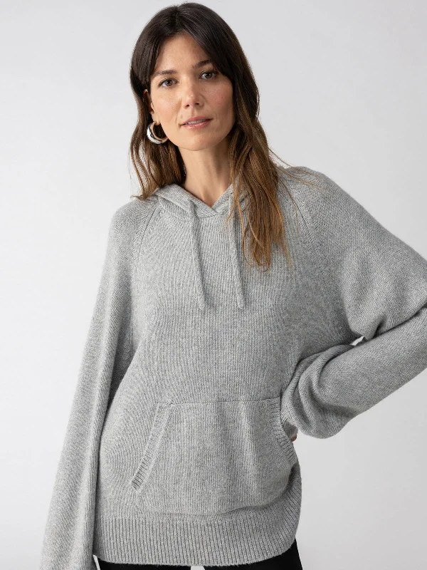 Elevated Layering Hoodie Heather Grey Adventure