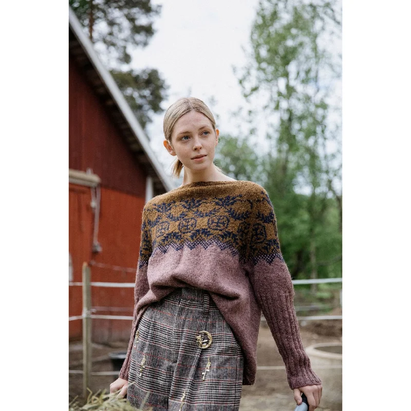 Pohjolan Neito Sweater Yarn Set in Tukuwool DK from Knitted Kalevala Stylish Women's Tropical 