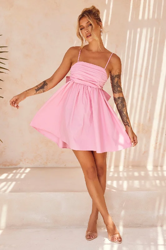 Little Touch Mini Dress - Hot Pink Sporty Women's Tennis