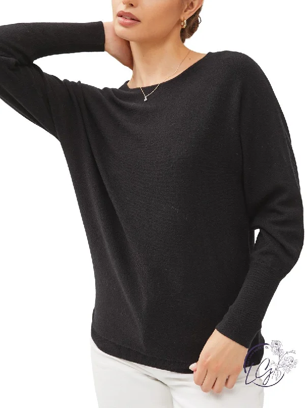 Everyday Ease Boat Neck Sweater Earthy Women's 