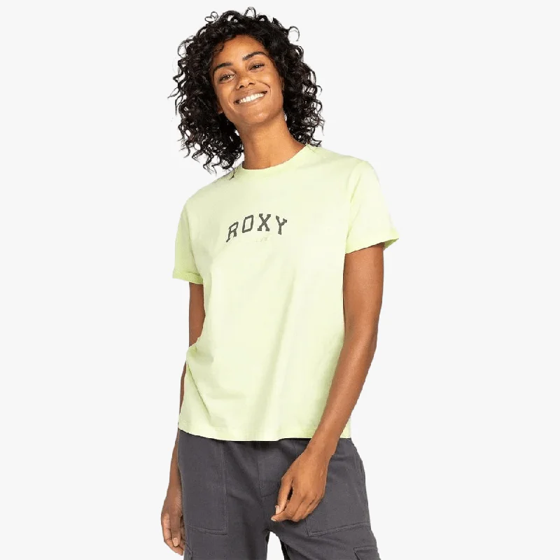 Roxy Womens Noon Ocean B Short Sleev Tee Butterfly Dynamic Women's High - energy