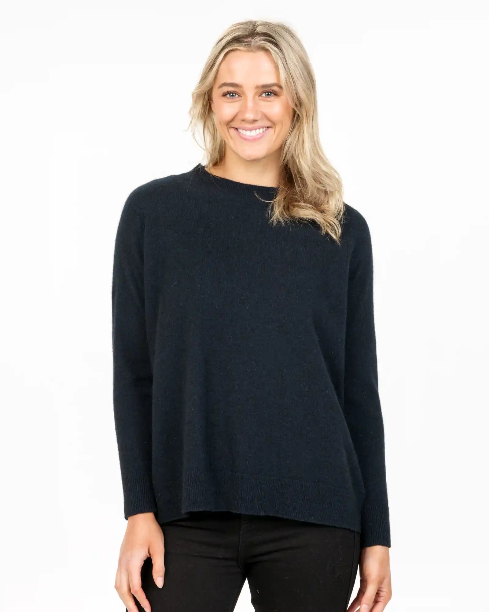 Navy Women's Lounge Sweater - NB816 Bold Women's Animal Print