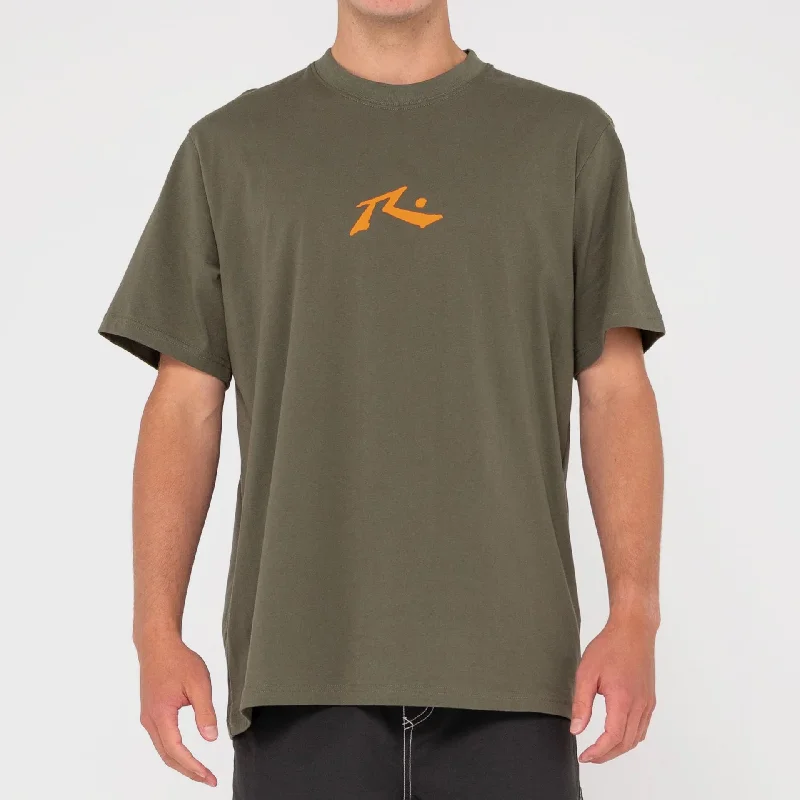 Rusty Mens One Hit CF Competition Short Sleeve T-Shirt - Savanna Feminine Women's Soft Rusty Mens One Hit CF Competition Short Sleeve T-Shirt - Savanna Feminine Women's Soft