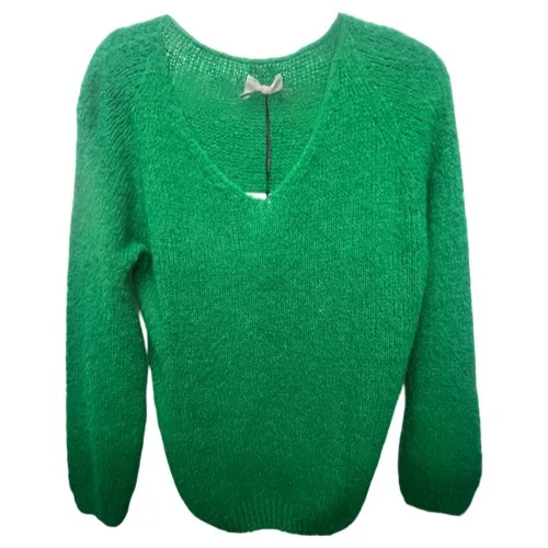 Kelly Green Knit Modern Women's 