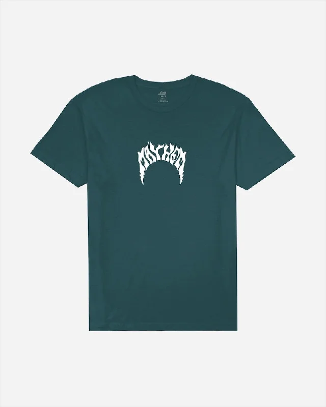 Lost Mens Mayhem Bolts Vintage Dye T-Shirt - Atlantic Blue Stylish Women's Neon