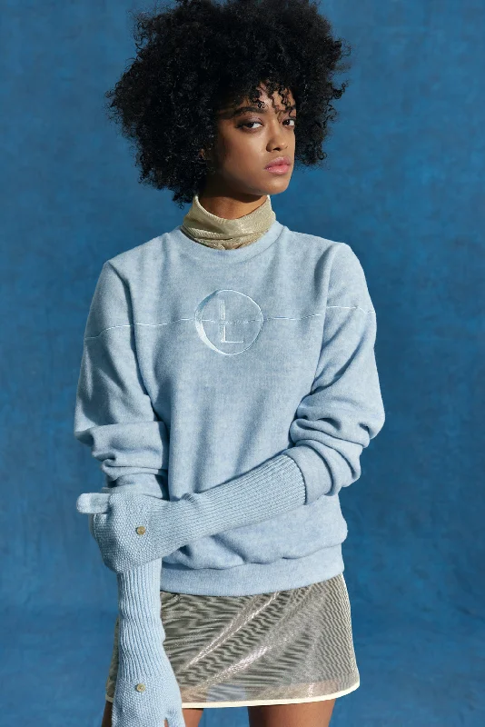 LEHHO WOMAN WOOL BLEND SWEATSHIRT