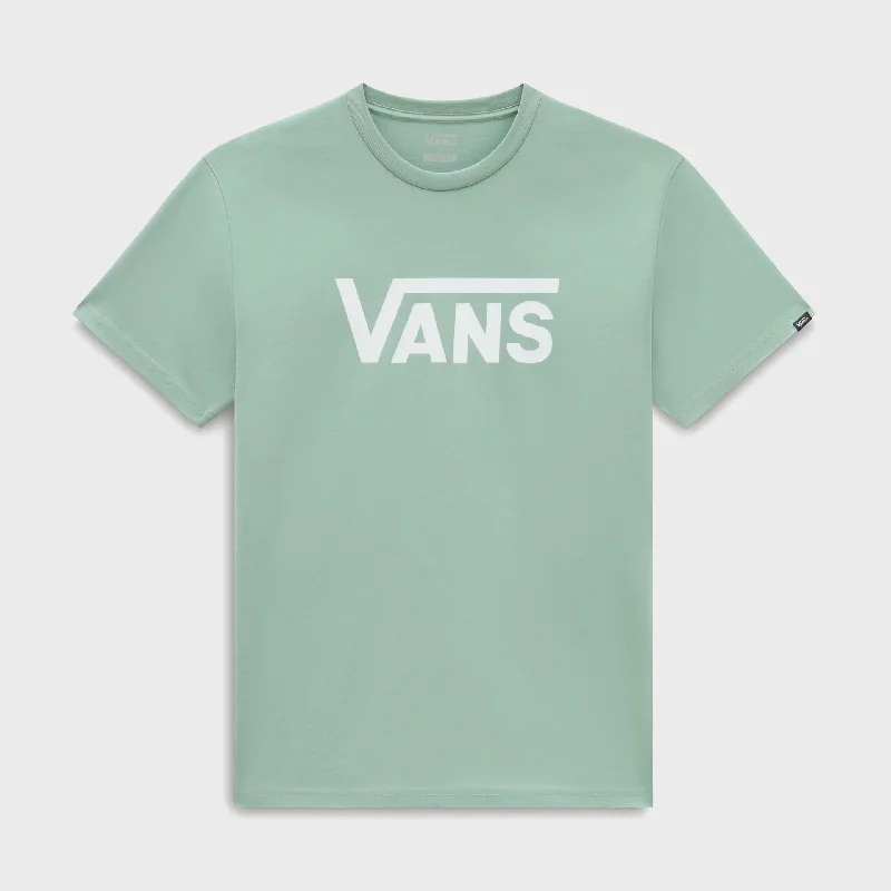Vans Mens Vans Classic T-Shirt - Iceberg Green/White Compression
