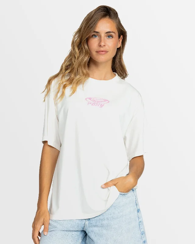 Womens Sun Over The Sand Short Sleeve T-Shirt Sporty Women's Tennis