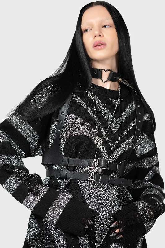 Libi Sweater [B] Monochromatic Office Style