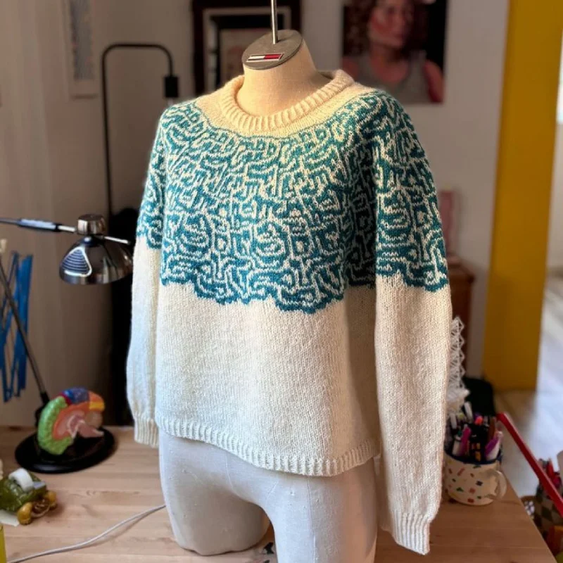 Pipe Dream by Indigo Knits in Tukuwool Fingering Traditional Women's Wool