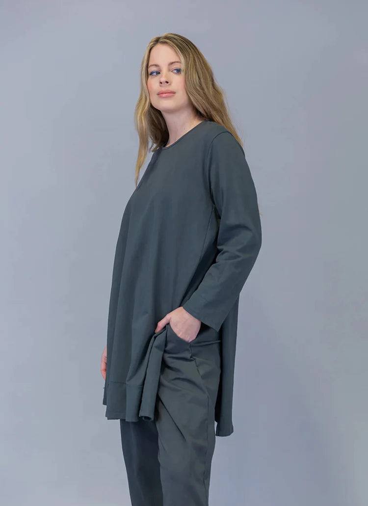 Paolo Tricot Sale, SU8432 Trapeze Tunic 50% Off Regular Price