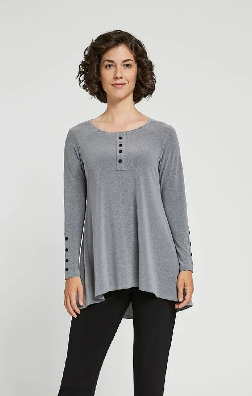 Sympli, 22219Z-3 Icon Henley, BLK