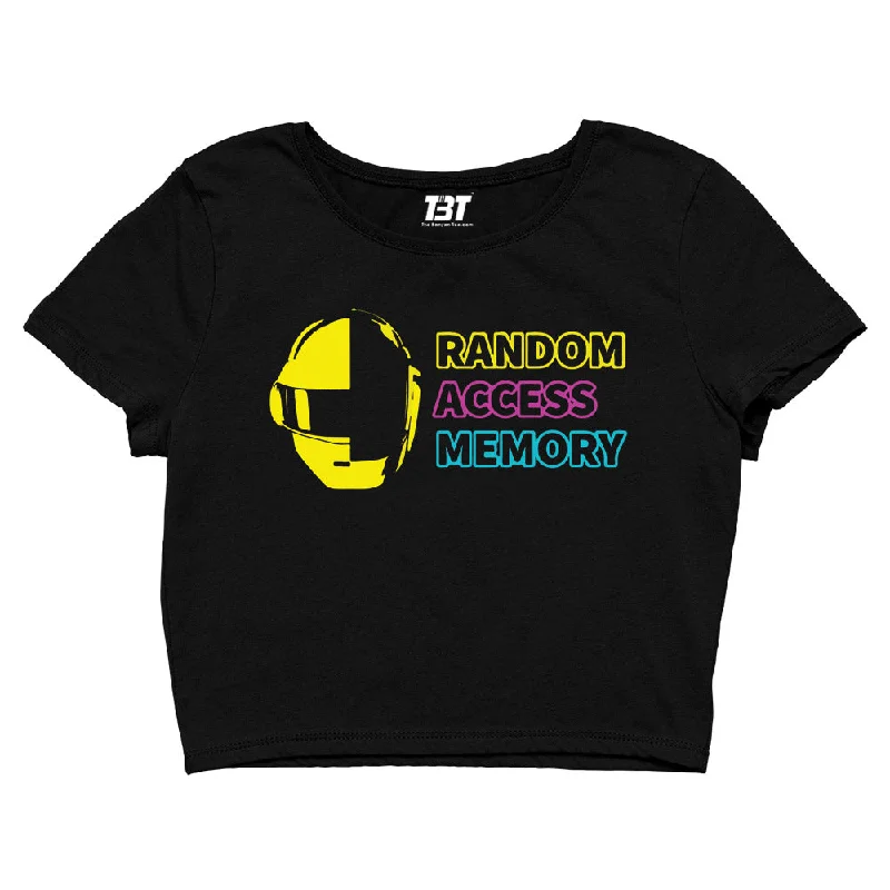 Daft Punk Crop Top - Random Access Memory