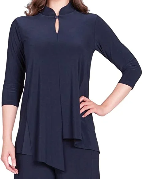 Sympli, 22156 Double Over Top, 3/4 sleeves