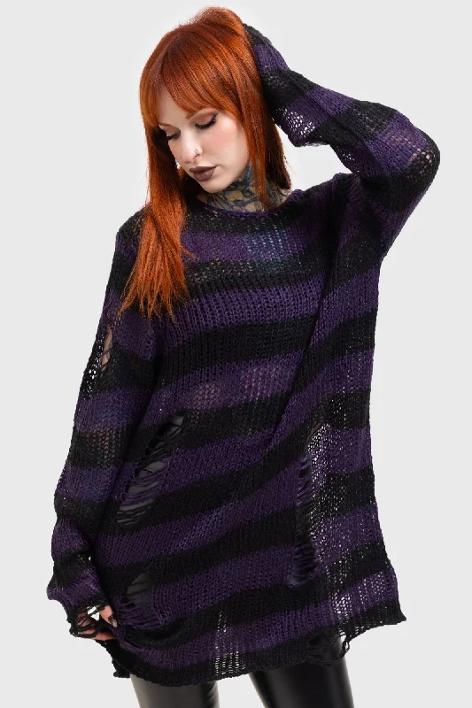 Graph Knit Sweater Bold Women's Statement