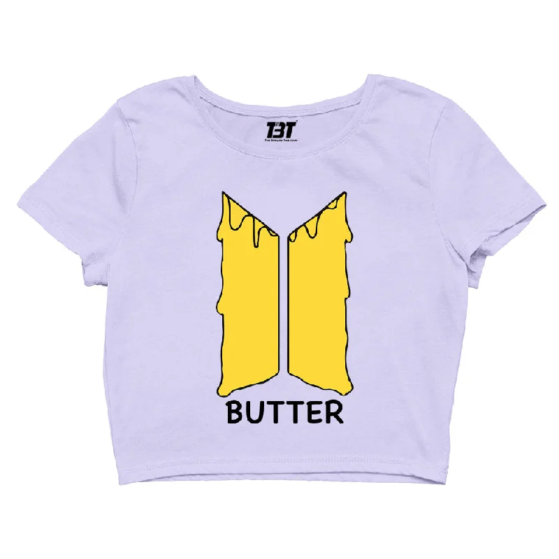 BTS Crop Top - Butter