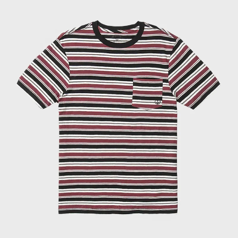 Captain Fin Mens Hang Twenty T-Shirt - Black Stylish Women's Neon
