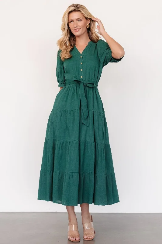 Camille Maxi Dress | Vintage Green