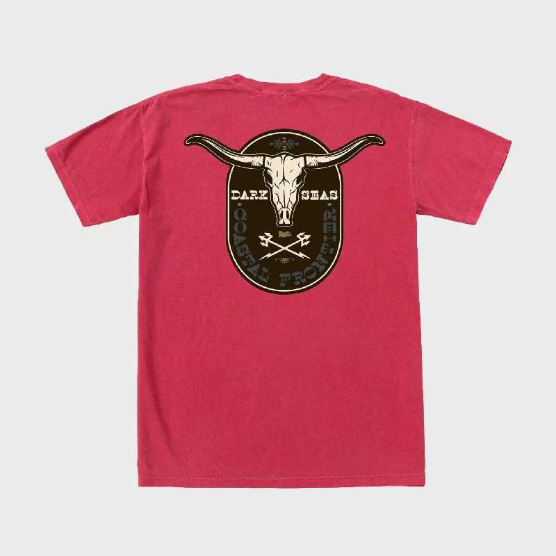 Dark Seas Cattlemen Mens T-Shirt - Glazed Ginger Country