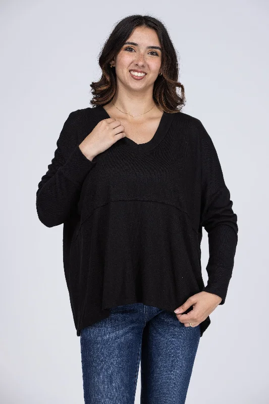 Take A Breath Women's Soft Oversized Sweater