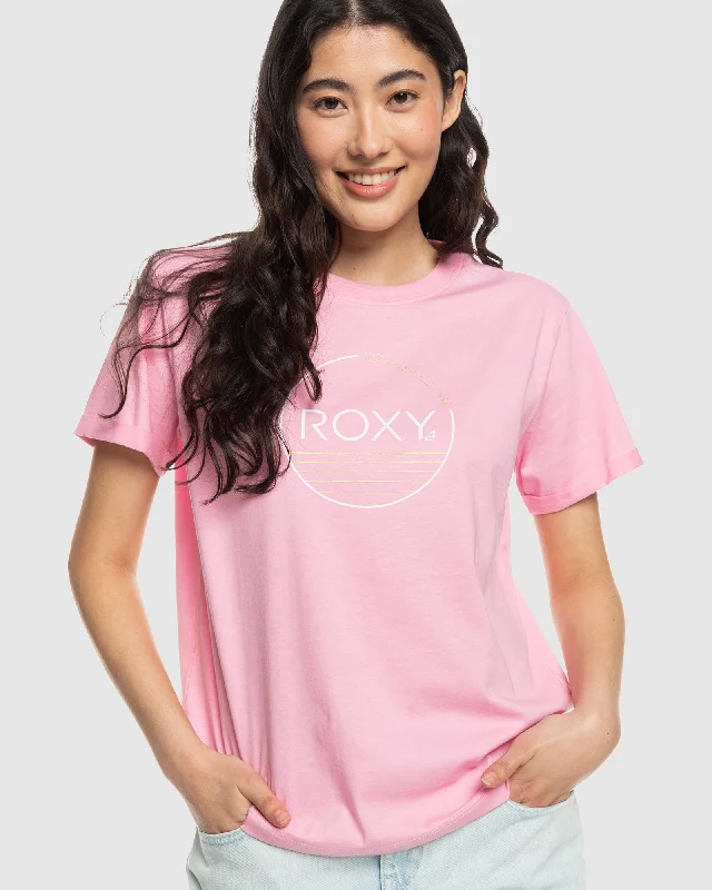 Womens Noon Ocean Loose Fit T-Shirt Stylish Women's Neon