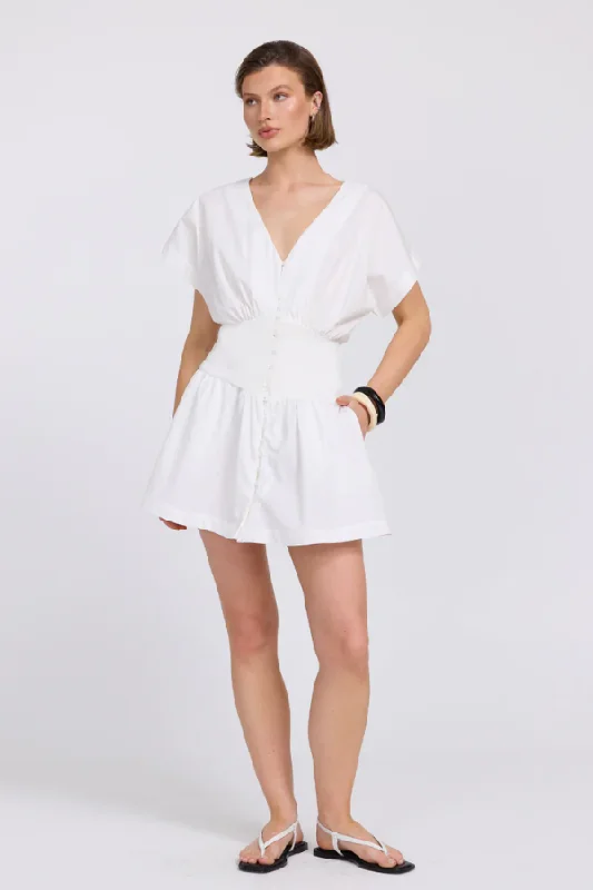 Versed Mini Dress Chalk Modern Women's 