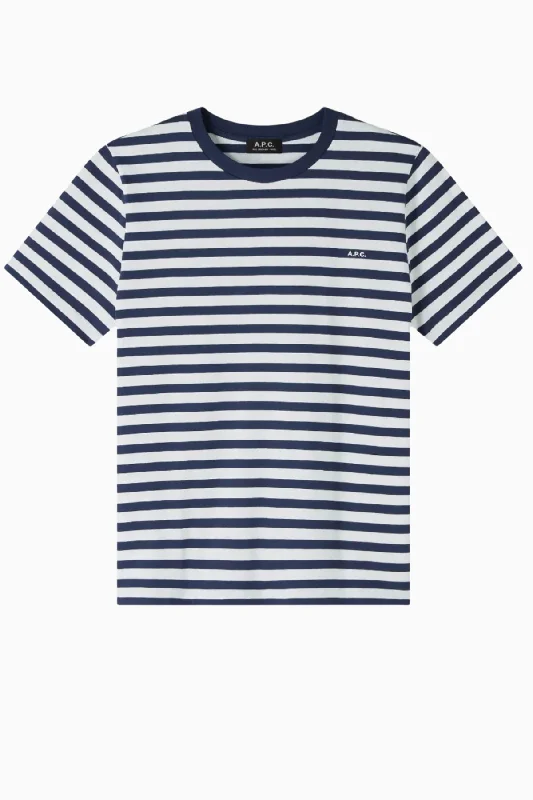 A.P.C. Brodé T-Shirt - Dark Navy