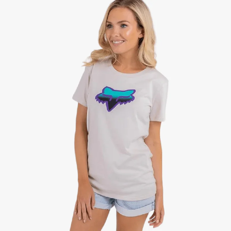 Fox Womens Vizen Short Sleeve Tee Bone Youthful Women's Anime - inspired
