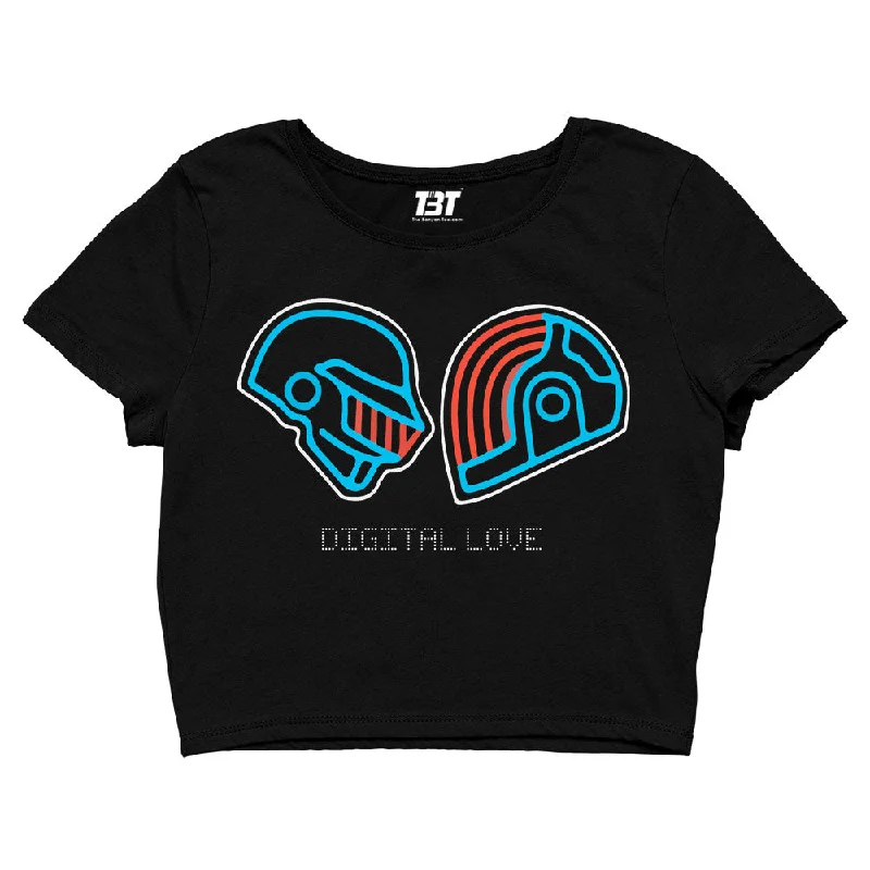 Daft Punk Crop Top - Digital Love