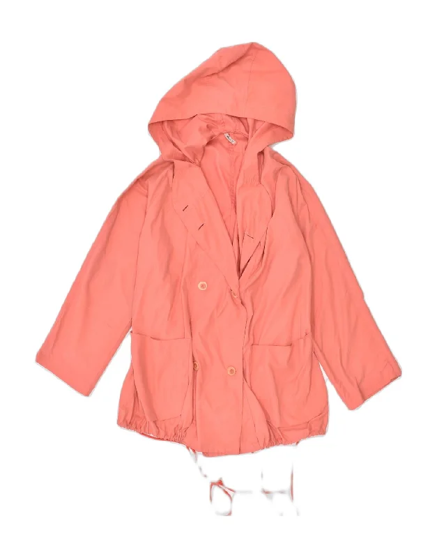 MARTIN'S Womens Double Breasted Utility Jacket IT 42 Medium Orange Dapper Women's 1920S